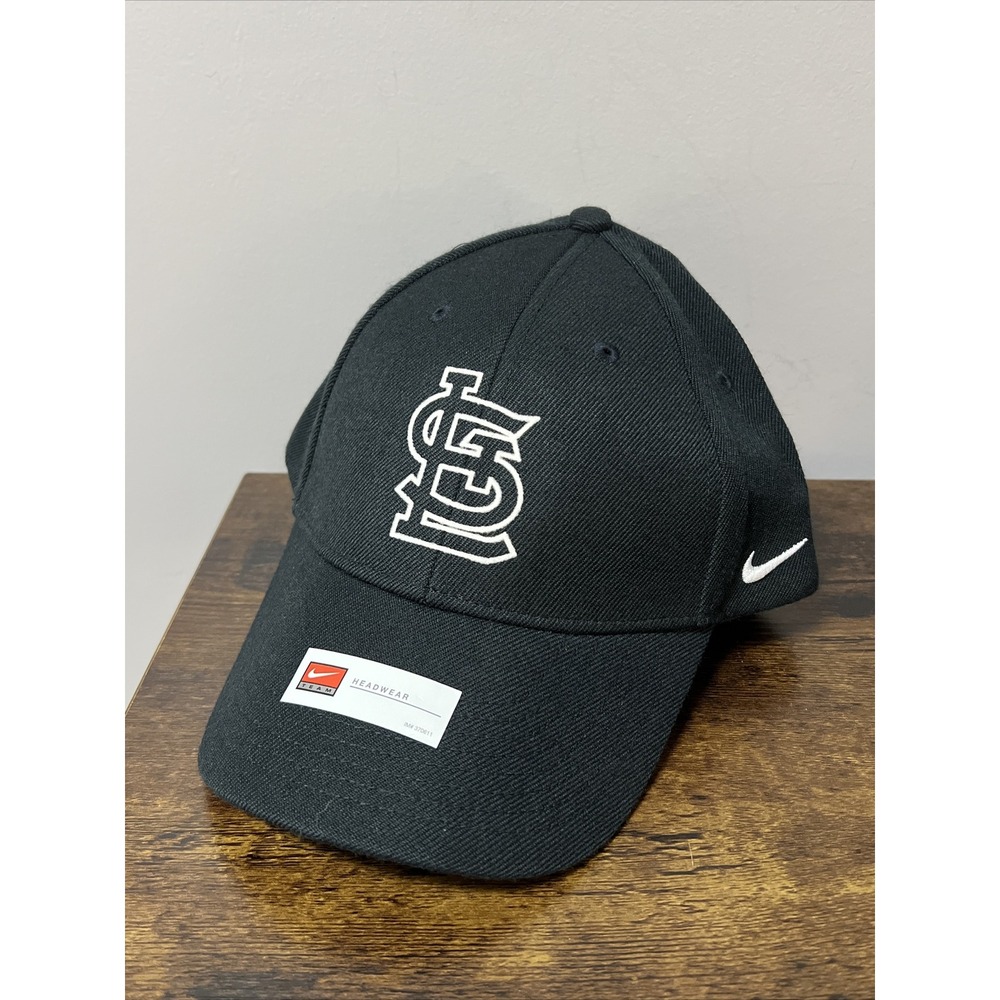 NEW Nike Wool Blend ST. LOUIS CARDINALS Hat/Cap Strapback, Navy Blue OSFM